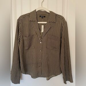 NWT Madewell Striped Shirt